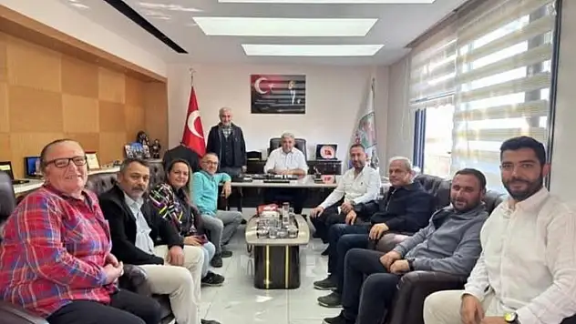 CHP Kiraz İlçe Yönetiminden Belediye Başkanı Coşkun'a Ziyaret