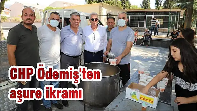 CHP Ödemiş'ten aşure ikramı
