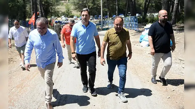 CHP’li Deniz Yücel Akbelen’de konuştu