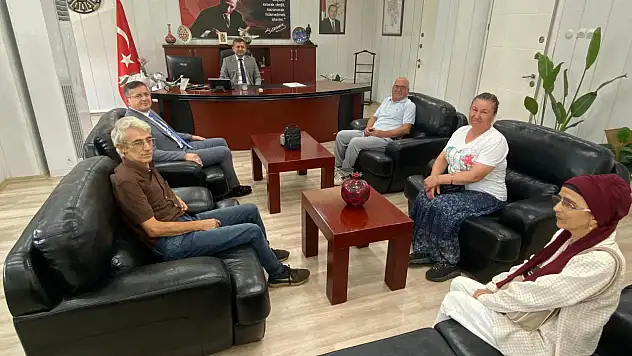 Efeler Yolu Dostu İşletmecilerden Kaymakam Erdoğan'a Ziyaret