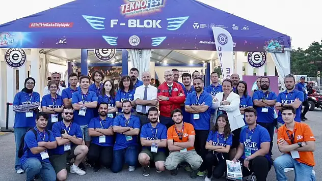 Ege üniversitesi Teknofest’te