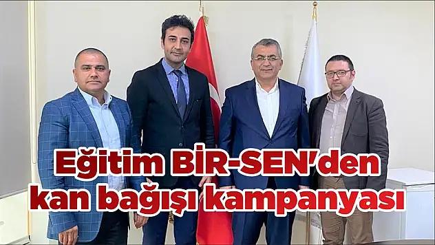 Eğitim BİR-SEN'den kan bağışı kampanyası