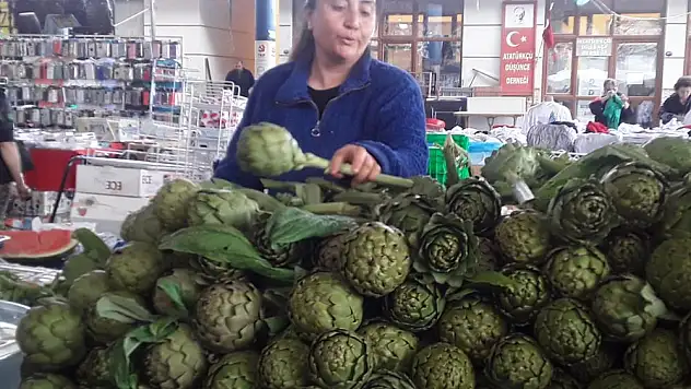 Enginarın tanesi pazarda 10 liradan satılıyor