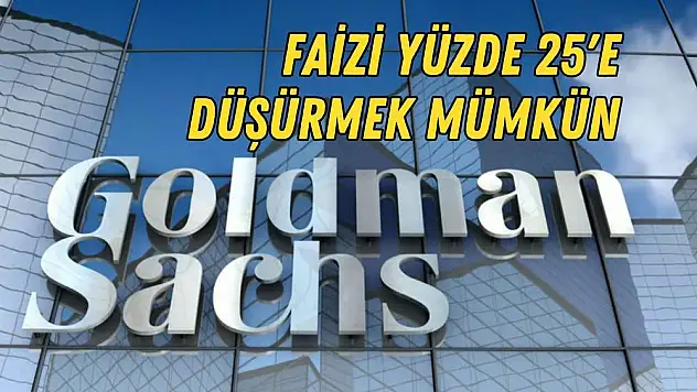 Faizi yüzde 25’e indirmek mümkün