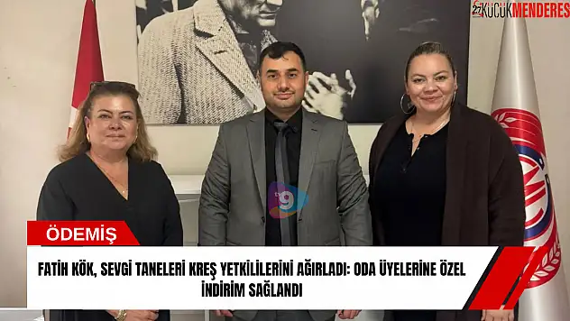 Fatih Kök, Sevgi Taneleri Kreş yetkililerini ağırladı: Oda üyelerine özel indirim sağlandı