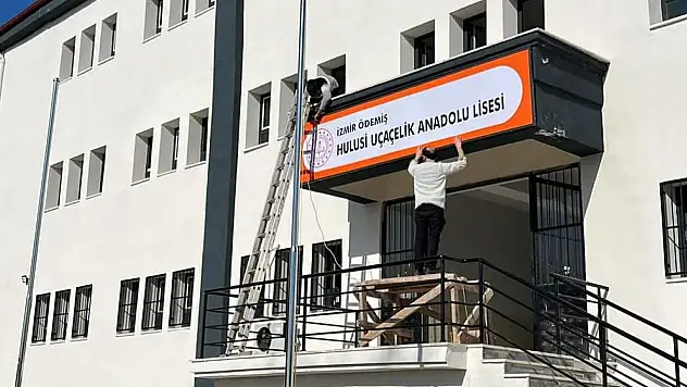 GÜÇLENDİRME SONRASI HULUSİ UÇAÇELİK ANADOLU LİSESİ YUVASINA  DÖNDÜ