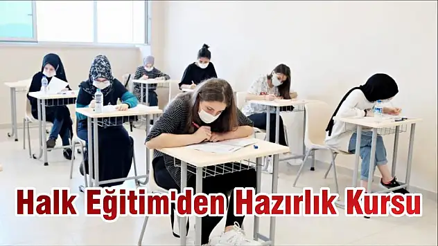 Halk Eğitim'den Hazırlık Kursu