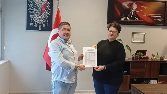 İbrahim Kaya Mazbatasını Alarak Görevine Başladı