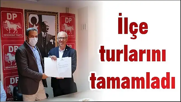 İlçe turlarını tamamladı