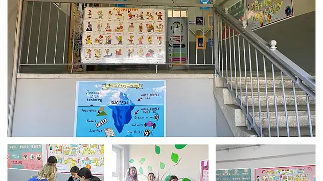 İNGİLİZCE SOKAĞI RENKLENİYOR