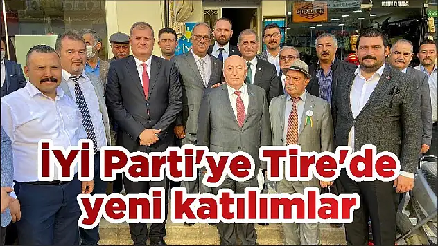 İYİ Parti'ye Tire'de yeni katılımlar