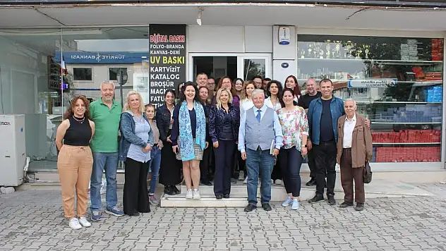 İzmir Gazeteciler Cemiyetinden Küçük Menderes’e ziyaret