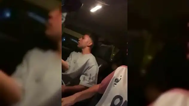 İzmir Menemen’de Cep Telefonu Kamerası Kaza Anını Kaydetti
