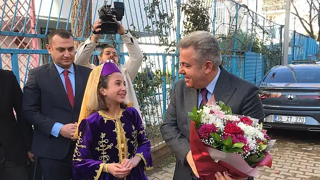 İZMİR VALİSİ SÜLEYMAN ELBAN ÖDEMİŞ'TE