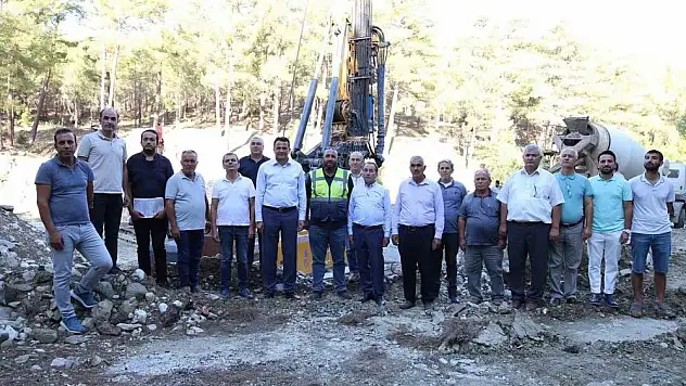 Kaş'ta Lengüme Köprüsü'nün temeli atıldı