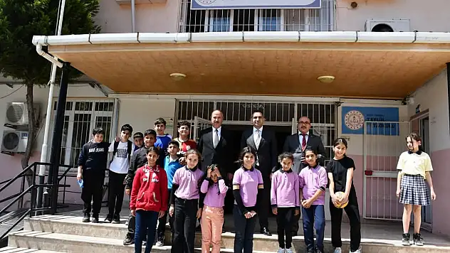 Kaymakam Adem Çelik'ten 7 Eylül Okullarına Ziyaret