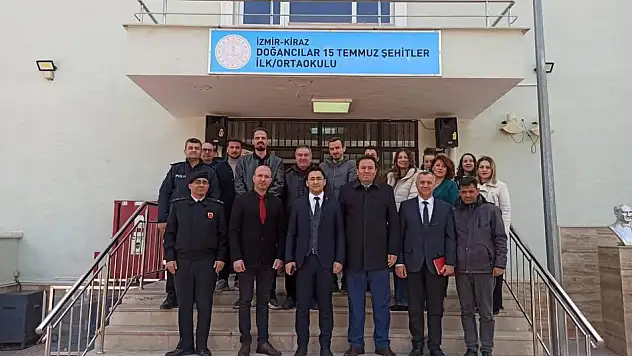 Kaymakam Murat Karahan'dan Doğancılar 15 Temmuz Şehitleri İlk ve Ortaokulu'na Ziyaret