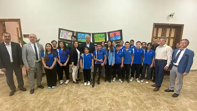 Kaymakçı'lı Öğrencilerden Sanata Dokunan Sergi