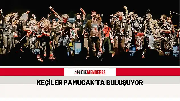 KEÇİLER PAMUCAK'TA BULUŞUYOR