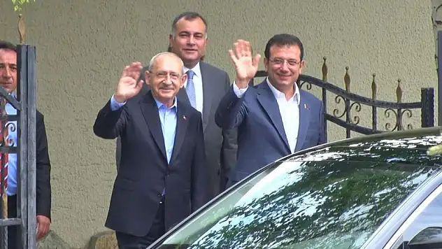 Kılıçdaroğlu ve İmamoğlu görüşmesi sona erdi