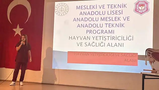 Kiraz'da Ortaokul Yöneticilerine Meslek Tanıtım Sunumu