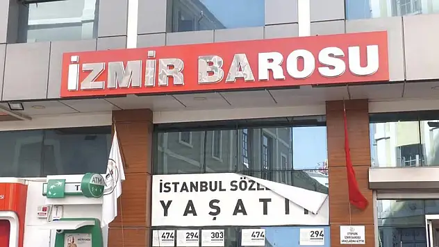 LGBTIQ konuşamadı ama İzmir Barosu konuştu