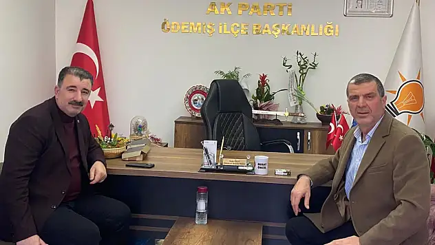Mehmet Sait Baştan'dan Ödemiş İlçe Teşkilatına Ziyaret