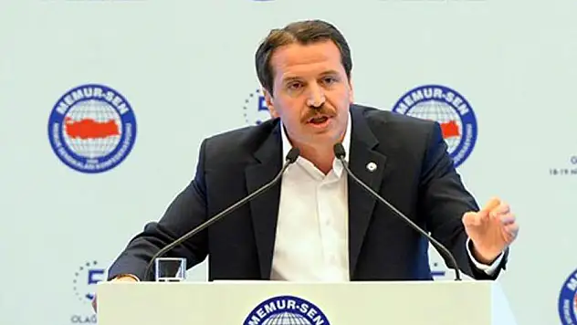 Memur-sen Genel Başkanı Yalçın’dan toplu iş sözleşmesi açıklaması