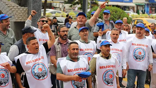 Menderes Belediyesi işçilerinden grev kararı
