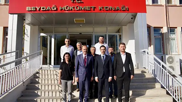 MHP Heyeti Beydağ Kaymakamı'nı Ziyaret Etti