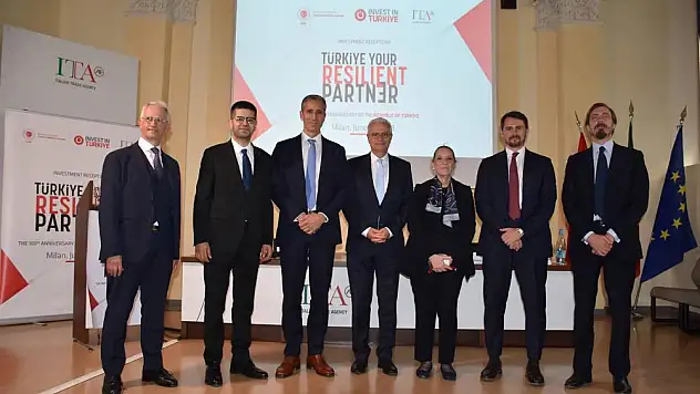 Milano'da ‘Türkiye Yüzyılı Yatırım Resepsiyonu’ gerçekleştirildi