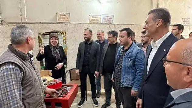 Milletvekili Adayı Alpay Özalan Ödemiş ziyareti