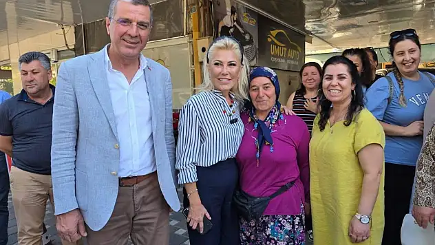 MİLLETVEKİLİ ŞEBNEM BURSALI'DAN ÖDEMİŞ'E ZİYARET