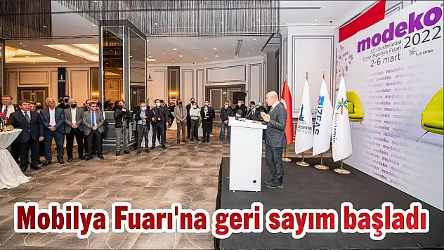 Mobilya Fuarı'na geri sayım başladı
