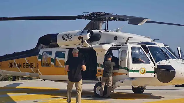 Nefes Helikopteriyle Müdahale Edilen Muğla Yangını Kontrol Altına Alındı