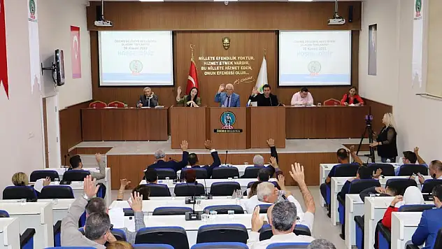 Ödemiş Belediyesi Kasım ayı olağan toplantısı yapıldı