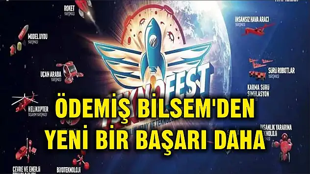 ÖDEMİŞ BİLSEM'DEN YENİ BİR BAŞARI DAHA