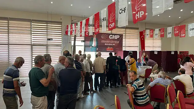 ÖDEMİŞ CHP İLÇE KONGRESİ BAŞLADI