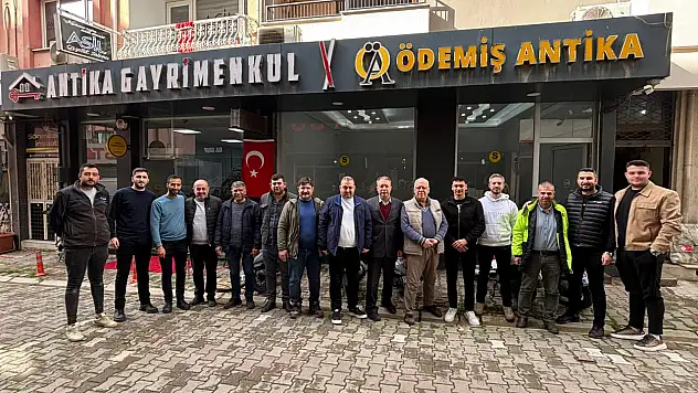 Ödemiş demirciler odası seçimleri öncesi Erdem Derya'dan mahalle buluşması