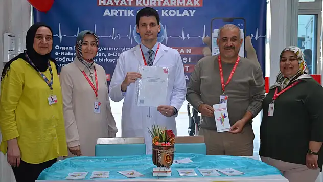 Ödemiş Devlet Hastanesi'nden Organ Bağışı Farkındalığı Etkinliği