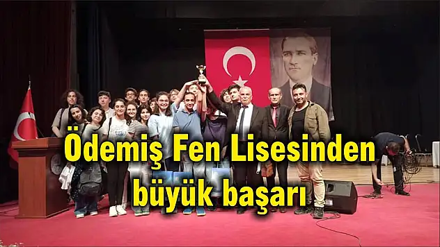 Ödemiş Fen Lisesinden büyük başarı