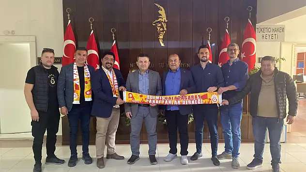 Ödemiş Galatasaray Taraftar Derneği'nden Kurumlara Ziyaret Turu