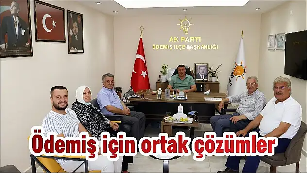 Ödemiş için ortak çözümler