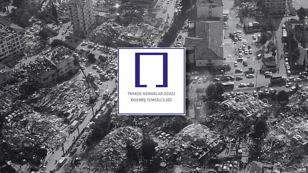 Ödemiş Mimarlar Odası'ndan 6 Şubat depremi açıklaması