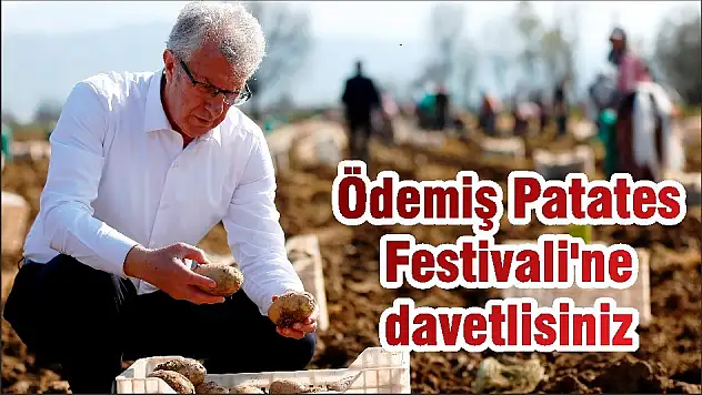 Ödemiş Patates Festivali'ne davetlisiniz