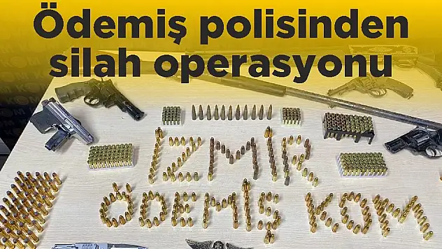 Ödemiş polisinden silah operasyonu