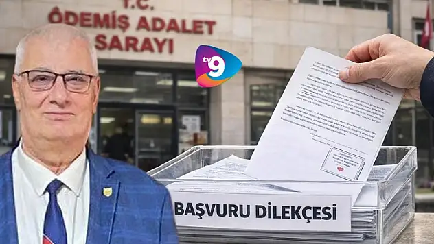 ÖDEMİŞ ŞOFÖRLER ODASI BAŞKANI TAHİR SİLAY NÖBETÇİ NOTER TALEBİ İÇİN DİLEKÇEYİ TESLİM ETTİ