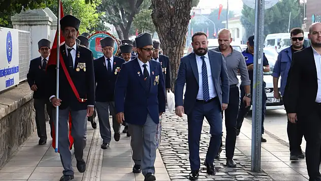 Ödemiş'te 19 Eylül Gaziler Günü Coşkuyla Kutlandı