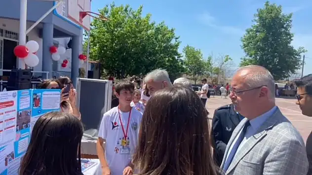 Ödemiş'te Bilim Fuarı İlgi Gördü