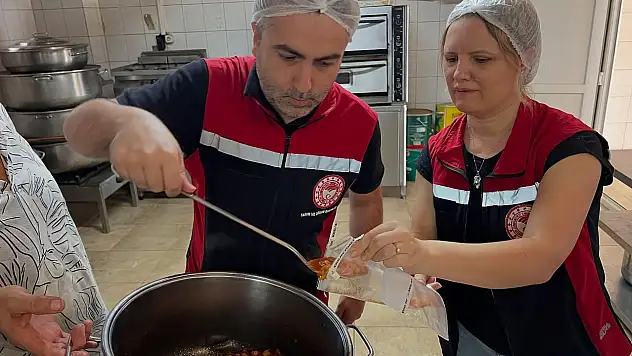 Ödemiş'te Hazır Yemek Üreten İşletmelere Sıcak Hava Denetimi